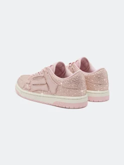 AMIRI Sneakers|Sneakers<WOMEN'S CRYSTAL SKEL-TOP LOW Pink
