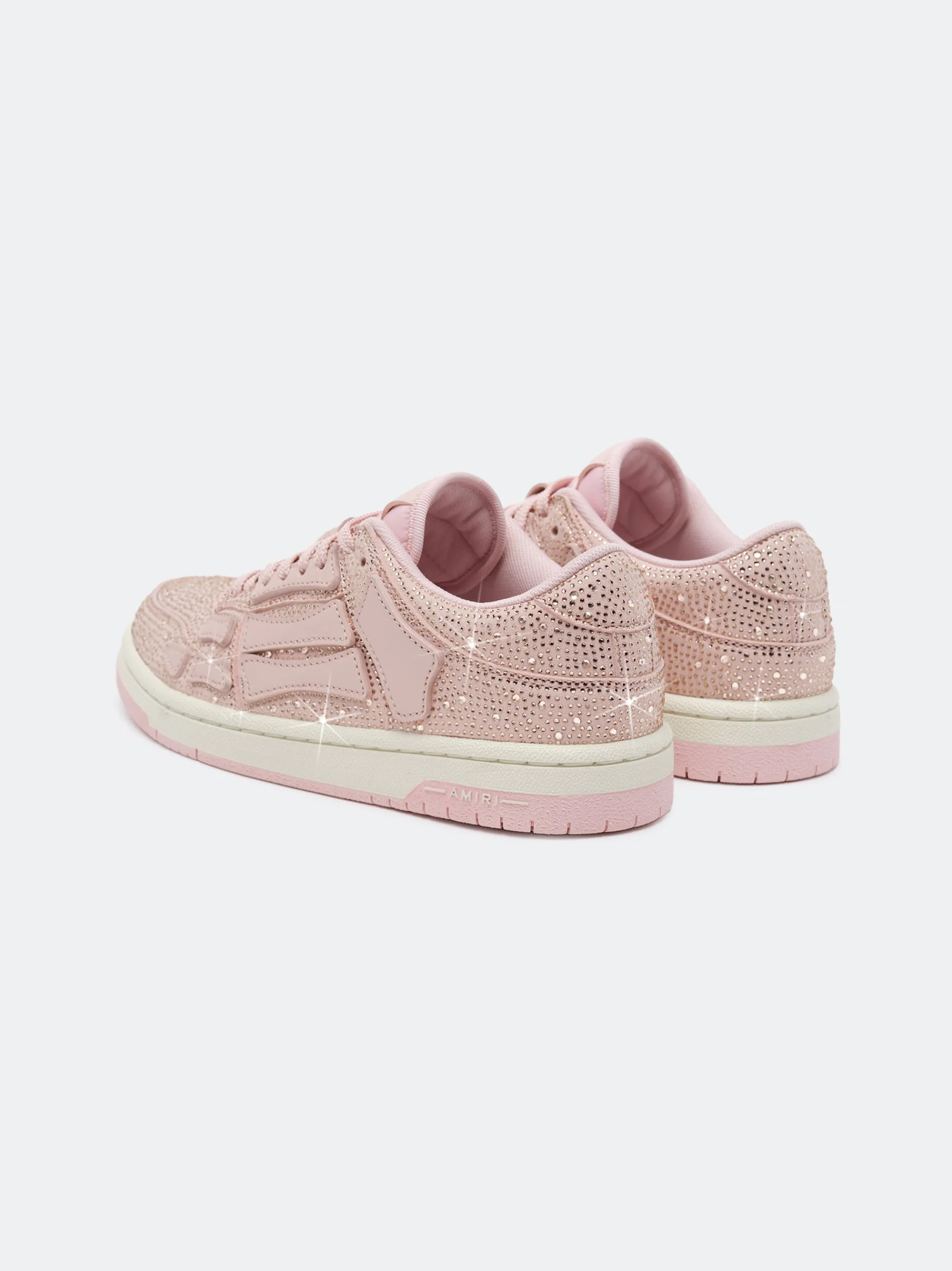 AMIRI Sneakers|Sneakers<WOMEN'S CRYSTAL SKEL-TOP LOW Pink