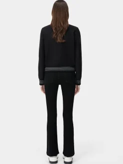 AMIRI Denim<WOMEN'S KICK FLARE BLACK OD