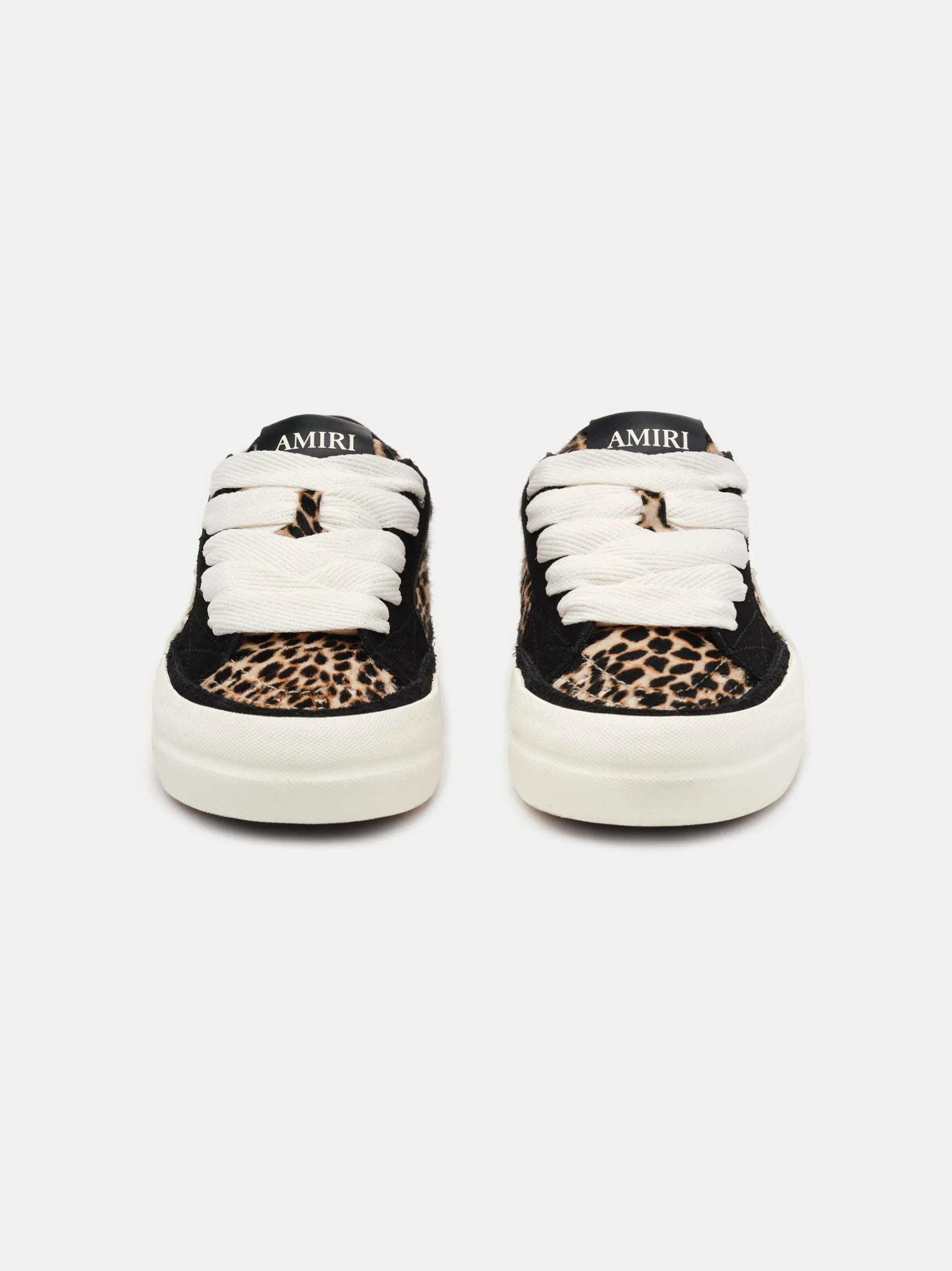 AMIRI Sneakers|Sneakers<WOMEN'S LEOPARD SUNSET SKATE LOW BLACK
