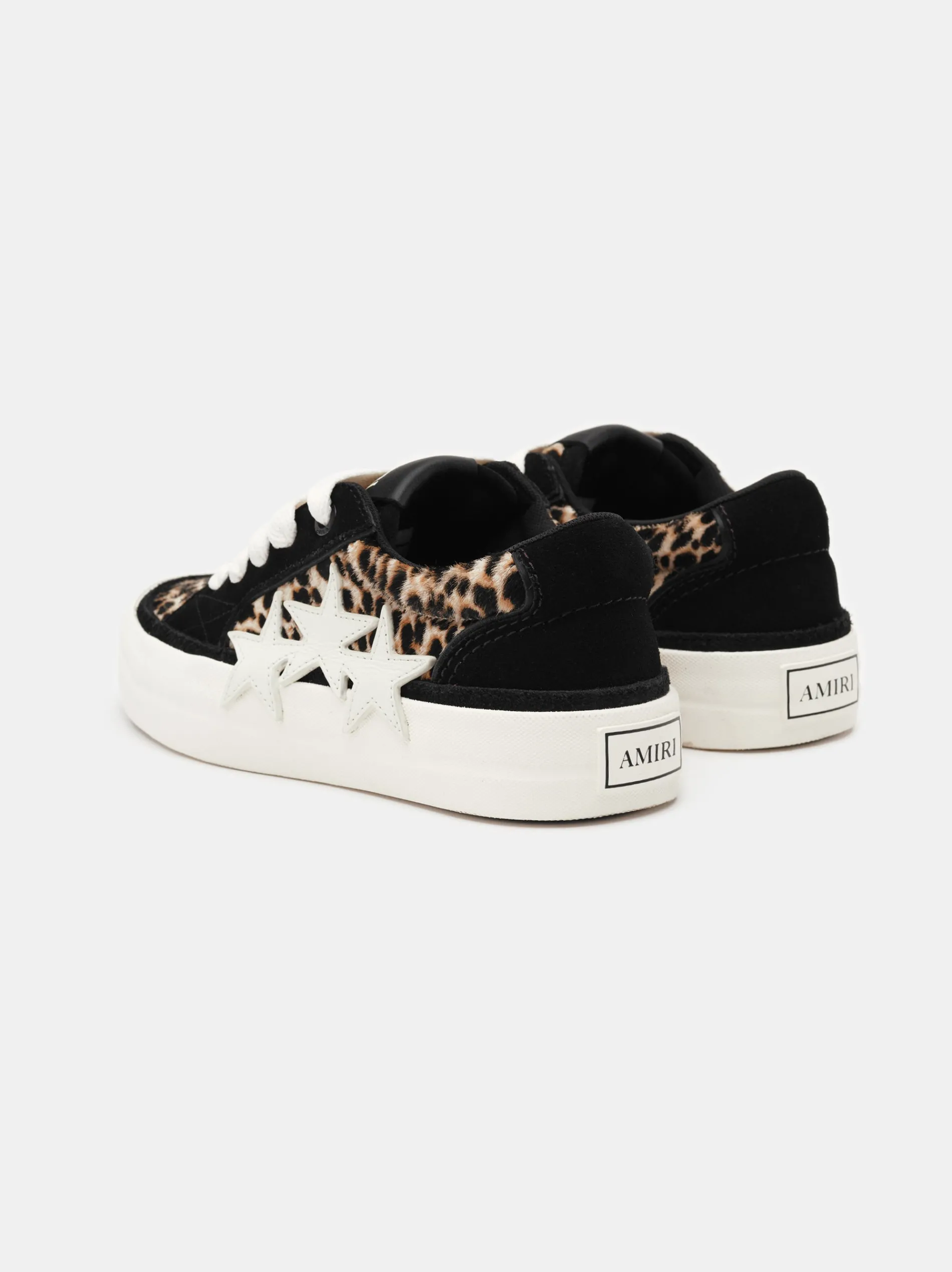 AMIRI Sneakers|Sneakers<WOMEN'S LEOPARD SUNSET SKATE LOW BLACK