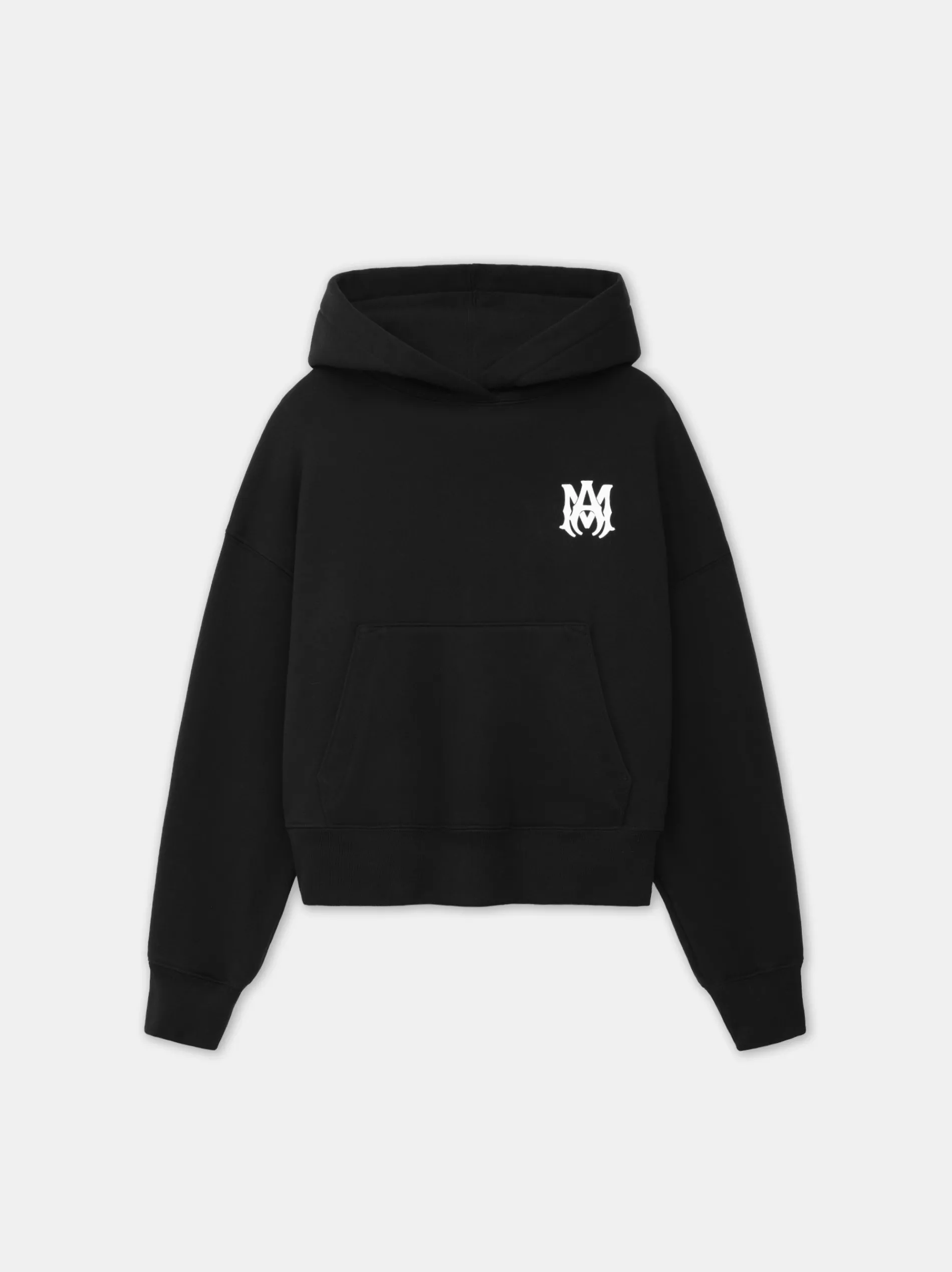 AMIRI Sweatshirts|Jersey<WOMEN'S MA CORE LOGO HOODIE BLACK
