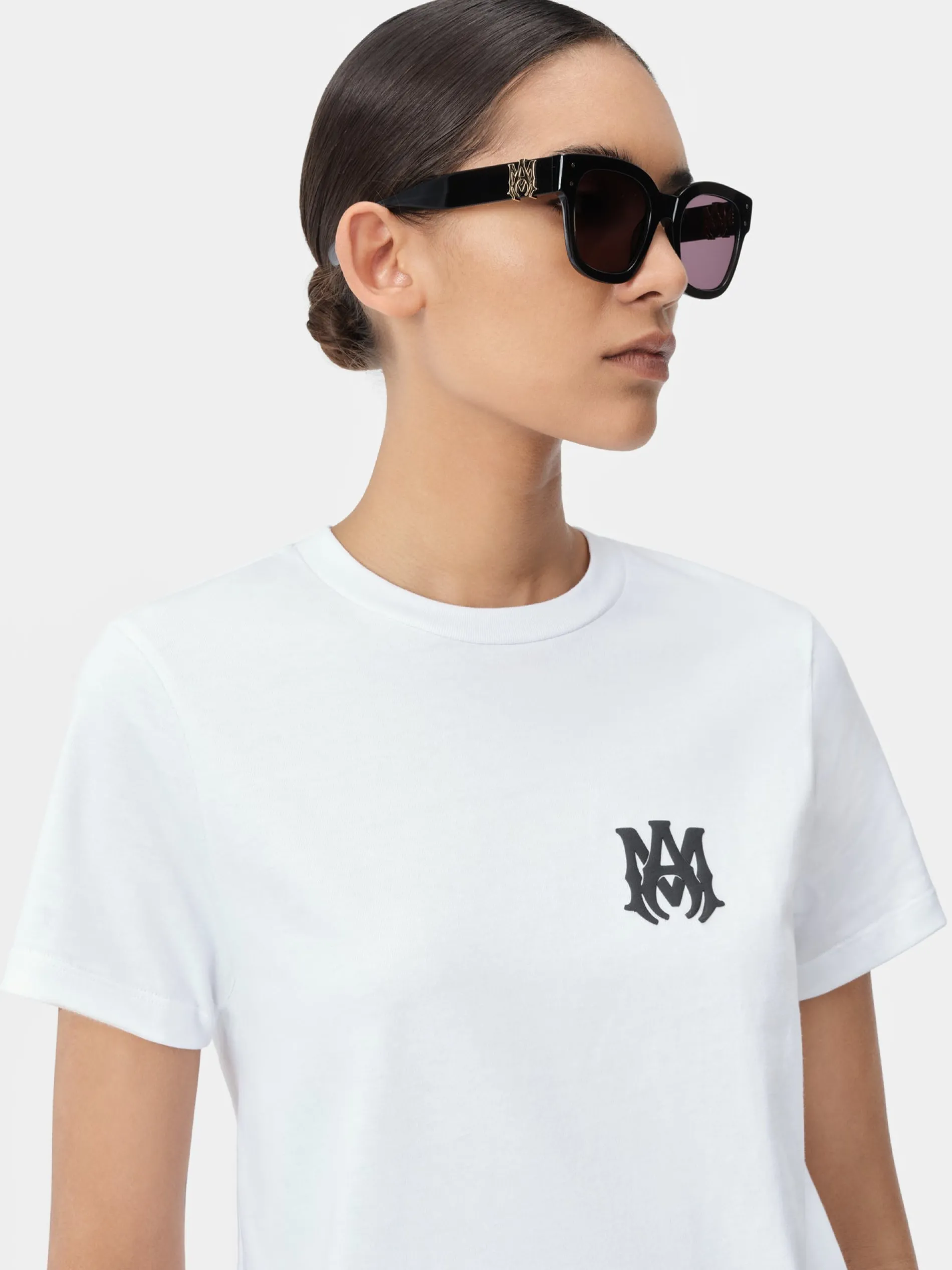 AMIRI Jersey|Tees<WOMEN'S MA CORE LOGO TEE White