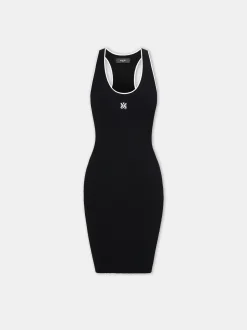 AMIRI Knitwear|Dresses<WOMEN'S MA MINI DRESS BLACK