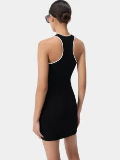 AMIRI Knitwear|Dresses<WOMEN'S MA MINI DRESS BLACK