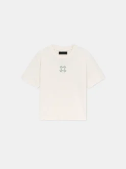 AMIRI Jersey|Tees<WOMEN'S MA QUAD BABY TEE Alabaster