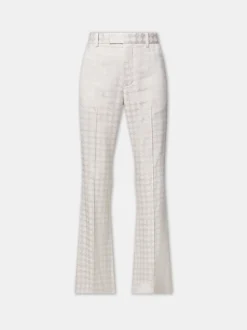 AMIRI Pants<WOMEN'S MA QUAD KICK FLARE Alabaster