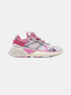 AMIRI Activewear|Sneakers<WOMEN'S MA RUNNER Fuchsia Pink White Silver
