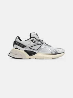 AMIRI Sneakers|Sneakers<WOMEN'S MA RUNNER Black White Silver
