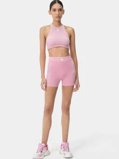 AMIRI Activewear|Shorts & Sweatpants<WOMEN'S MA SEAMLESS SHORT Flamingo Pink