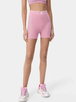 AMIRI Activewear|Shorts & Sweatpants<WOMEN'S MA SEAMLESS SHORT Flamingo Pink