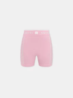 AMIRI Activewear|Shorts & Sweatpants<WOMEN'S MA SEAMLESS SHORT Flamingo Pink