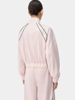 AMIRI Activewear|Outerwear<WOMEN'S RAGLAN MA TRACK JACKET Rosewater