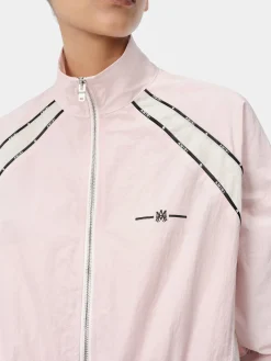 AMIRI Activewear|Outerwear<WOMEN'S RAGLAN MA TRACK JACKET Rosewater