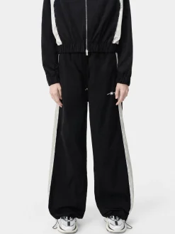 AMIRI Activewear|Pants<WOMEN'S RAGLAN MA TRACK PANT BLACK