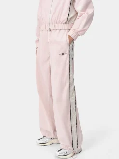 AMIRI Activewear|Pants<WOMEN'S RAGLAN MA TRACK PANT Rosewater