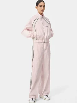 AMIRI Activewear|Pants<WOMEN'S RAGLAN MA TRACK PANT Rosewater