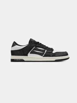 AMIRI Sneakers|Sneakers<WOMEN'S SHIMMER SKEL-TOP LOW BLACK