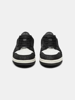 AMIRI Sneakers|Sneakers<WOMEN'S SHIMMER SKEL-TOP LOW BLACK