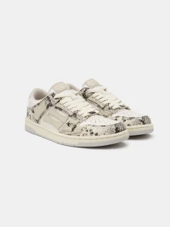 AMIRI Sneakers|Sneakers<WOMEN'S SNAKE SKEL-TOP LOW Alabaster