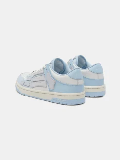 AMIRI Sneakers|Sneakers<WOMEN'S TWO-TONE SKEL TOP LOW Blue White Grey